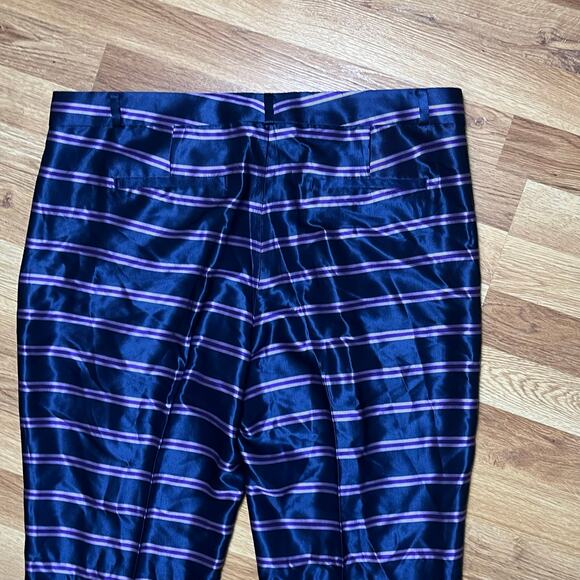 Banana Republic Sateen Ryan Fit Striped Pants - Picture 8 of 14